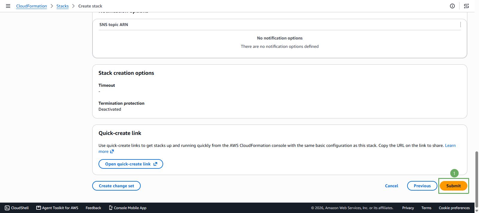 cloudformation-stack-create-parameters